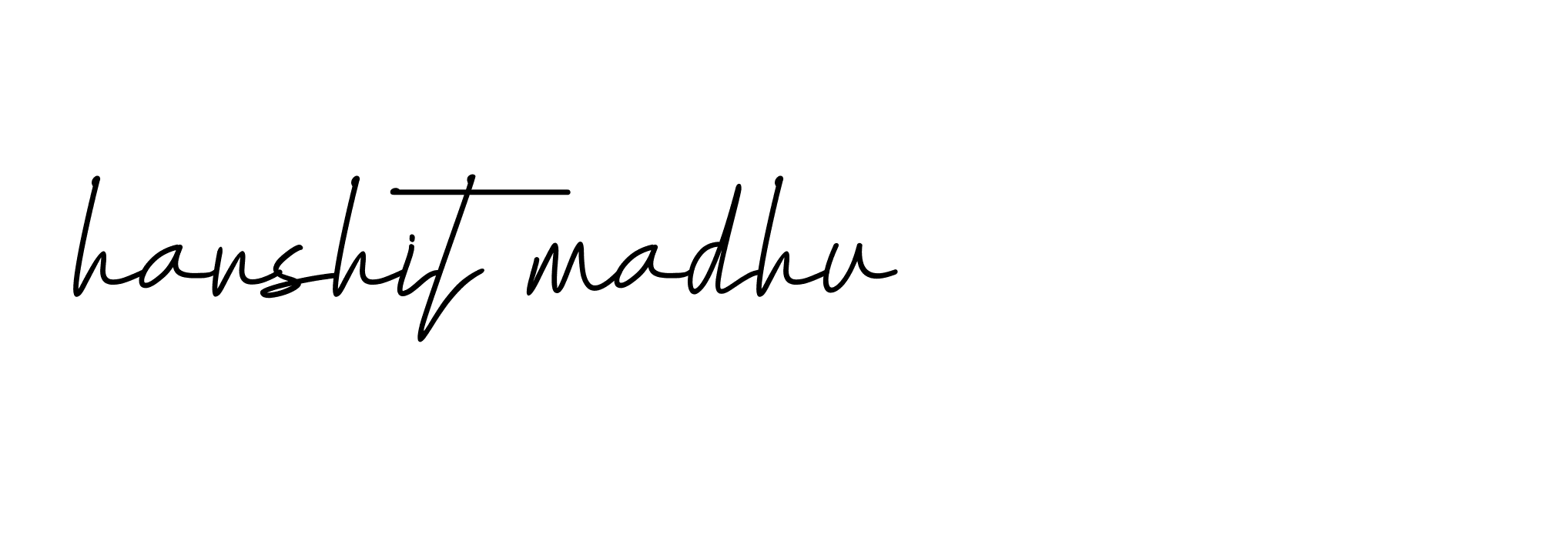 83+ Harshit-madhu- Name Signature Style Ideas | Unique E-Sign