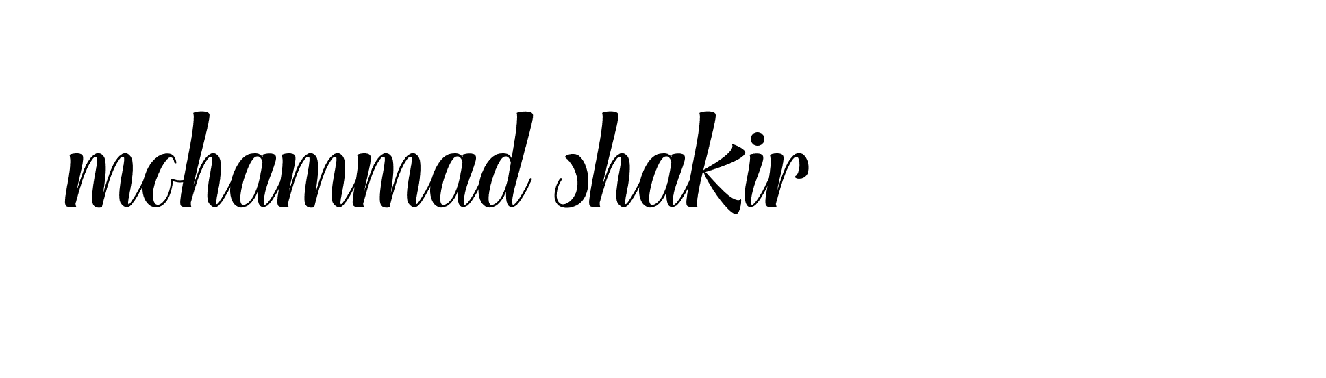 95+ Mohammad-shakir- Name Signature Style Ideas | Ideal Autograph