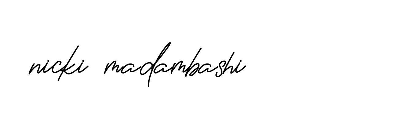 92+ Nicki-madambashi Name Signature Style Ideas | FREE ESignature