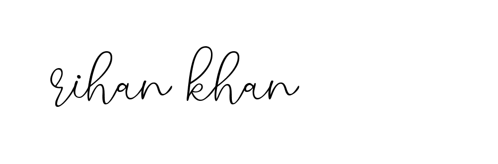 83+ Rihan-khan Name Signature Style Ideas | Unique E-Sign