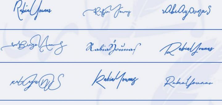 Signatures for RabiaYounas