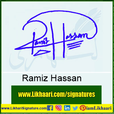 Ramiz-Hassan-Signature-Styles