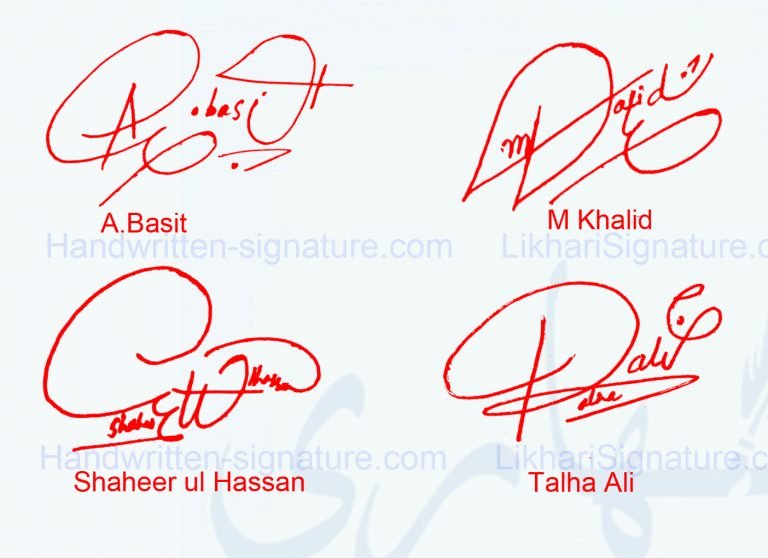 Top 4 Online Signature