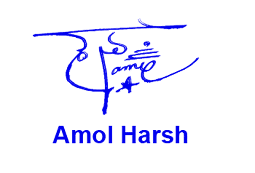 Amol Harsh Online Signature Style