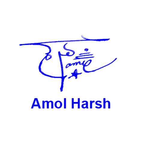 Amol Harsh Online Signature Style